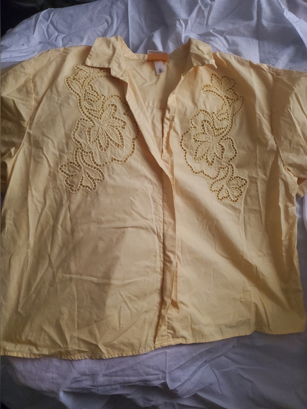 Jenny LOPEZ Future Collective YELLOW shirt XL